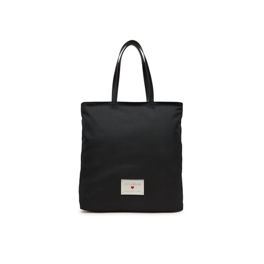LOVE MOSCHINO Torebka JC4205PP1NLN100A Czarny ze sklepu MODIVO w kategorii Torby Shopper bag - zdjęcie 184884447