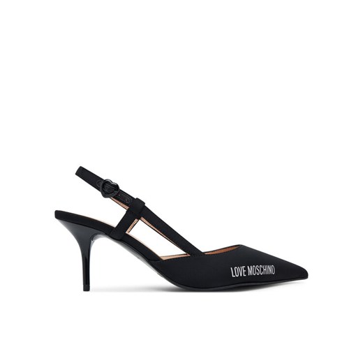 LOVE MOSCHINO Sandały JA10267G1NIMX00040 Czarny ze sklepu MODIVO w kategorii Sandały damskie - zdjęcie 184884455