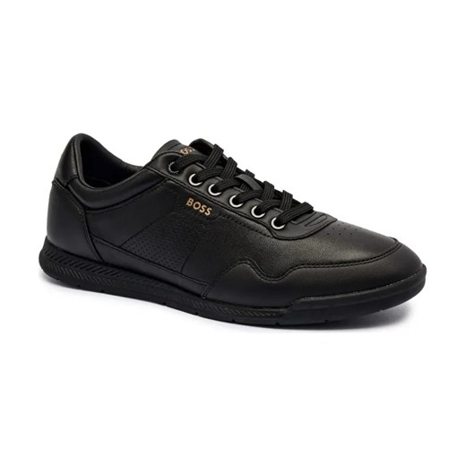 BOSS BLACK Skórzane sneakersy Nitan_ltpf ze sklepu Gomez Fashion Store w kategorii Buty sportowe męskie - zdjęcie 184885277