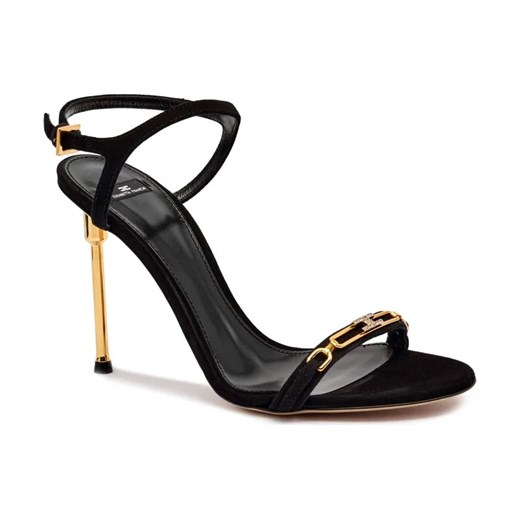 Elisabetta Franchi Skórzane sandały na szpilce ze sklepu Gomez Fashion Store w kategorii Sandały damskie - zdjęcie 184885279
