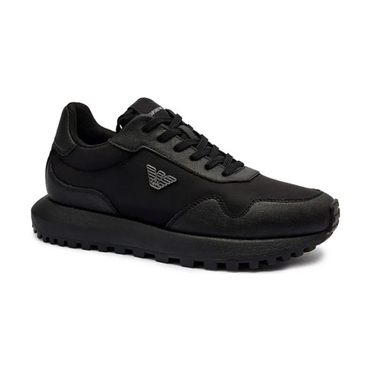 Emporio Armani Sneakersy | z dodatkiem skóry ze sklepu Gomez Fashion Store w kategorii Buty sportowe męskie - zdjęcie 184885285