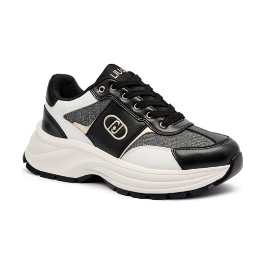 Liu Jo Skórzane sneakersy EVA 02 ze sklepu Gomez Fashion Store w kategorii Buty sportowe damskie - zdjęcie 184885296
