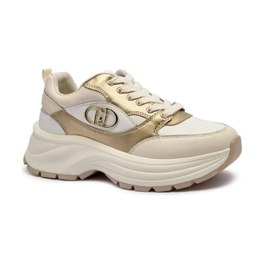 Liu Jo Skórzane sneakersy EVA 06 ze sklepu Gomez Fashion Store w kategorii Buty sportowe damskie - zdjęcie 184885298
