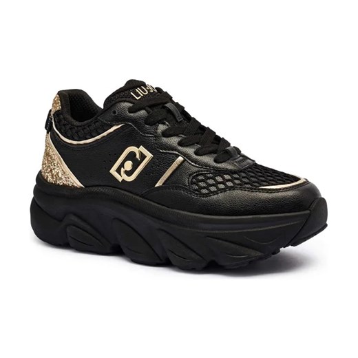 Liu Jo Skórzane sneakersy STEFFY 01 ze sklepu Gomez Fashion Store w kategorii Buty sportowe damskie - zdjęcie 184885299