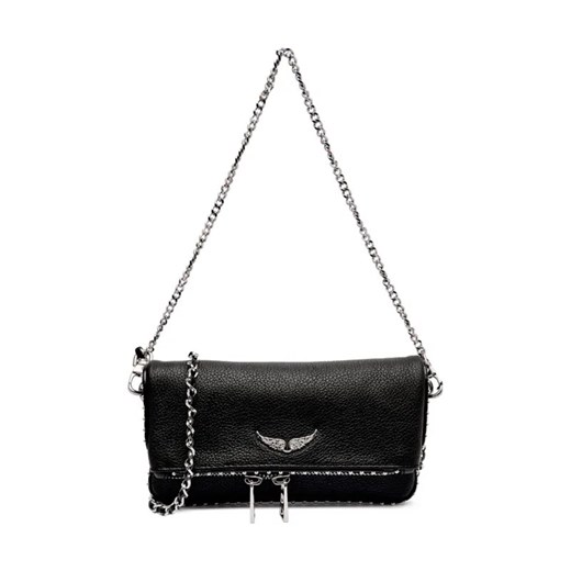 Zadig&Voltaire Skórzana kopertówka ROCK NANO ze sklepu Gomez Fashion Store w kategorii Kopertówki - zdjęcie 184885307