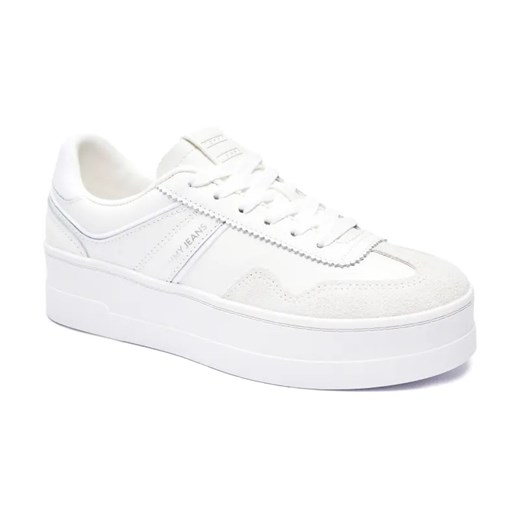 Tommy Jeans Skórzane sneakersy ze sklepu Gomez Fashion Store w kategorii Buty sportowe damskie - zdjęcie 184885327