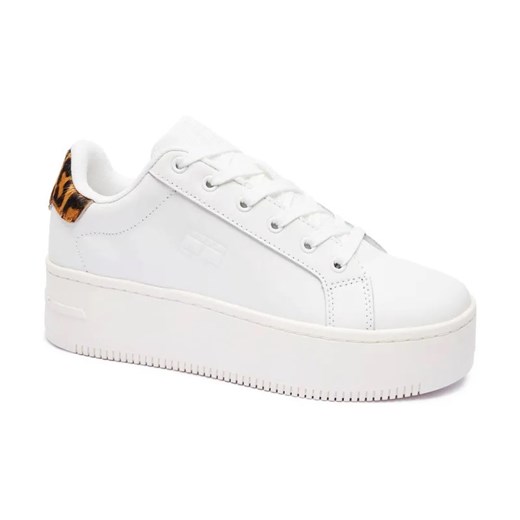 Tommy Jeans Skórzane sneakersy ze sklepu Gomez Fashion Store w kategorii Buty sportowe damskie - zdjęcie 184885328