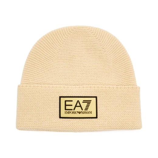 EA7 Wełniana czapka ze sklepu Gomez Fashion Store w kategorii Czapki zimowe męskie - zdjęcie 184885338