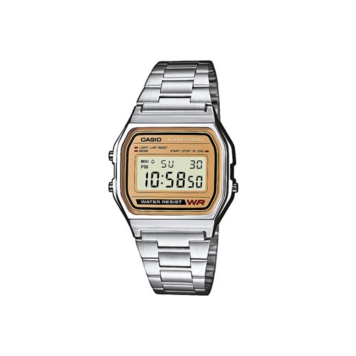 Casio Zegarek Vintage A158WEA-9EF Srebrny ze sklepu MODIVO w kategorii Zegarki - zdjęcie 184886666