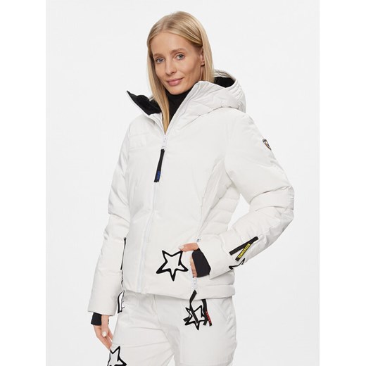 Rossignol Kurtka narciarska Stellar RLMWJ33 Biały Regular Fit ze sklepu MODIVO w kategorii Kurtki damskie - zdjęcie 184886667