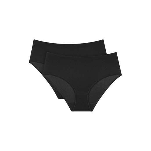 Triumph 2-pack figi damskie Sense Of Cotton Midi 10225046-0004, Kolor czarny, Rozmiar 36, Triumph ze sklepu Intymna w kategorii Majtki damskie - zdjęcie 184887118