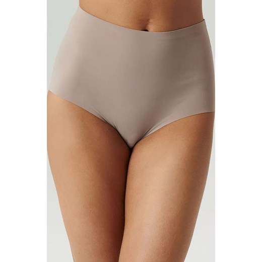 Bezszwowe figi damskie maxi brudny róż LS-003, Kolor brudny róż, Rozmiar S, ATLANTIC ze sklepu Primodo w kategorii Majtki damskie - zdjęcie 184887125