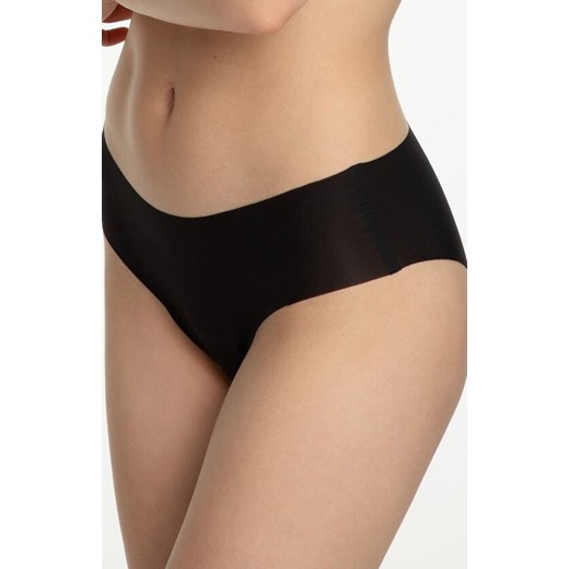 Bezszwowe figi damskie czarne Mousse Classic, Kolor czarny, Rozmiar XL/2XL, Julimex ze sklepu Primodo w kategorii Majtki damskie - zdjęcie 184887157