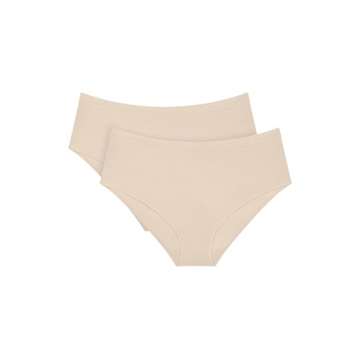 Triumph 2-pack figi damskie Sense of Modal Midi 10224762-6720, Kolor kremowy, Rozmiar L, Triumph ze sklepu Primodo w kategorii Majtki damskie - zdjęcie 184887229