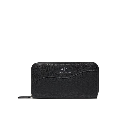 Duży Portfel Damski Armani Exchange 948068 CC783 00020 Czarny ze sklepu eobuwie.pl w kategorii Portfele damskie - zdjęcie 184887516