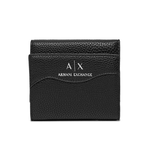 Armani Exchange Mały Portfel Damski 948530 CC783 00020 Czarny ze sklepu MODIVO w kategorii Portfele damskie - zdjęcie 184887845