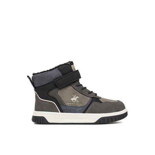 Beverly Hills Polo Club Sneakersy EO-BHPC-333-100 Szary ze sklepu MODIVO w kategorii Buty sportowe dziecięce - zdjęcie 184887848