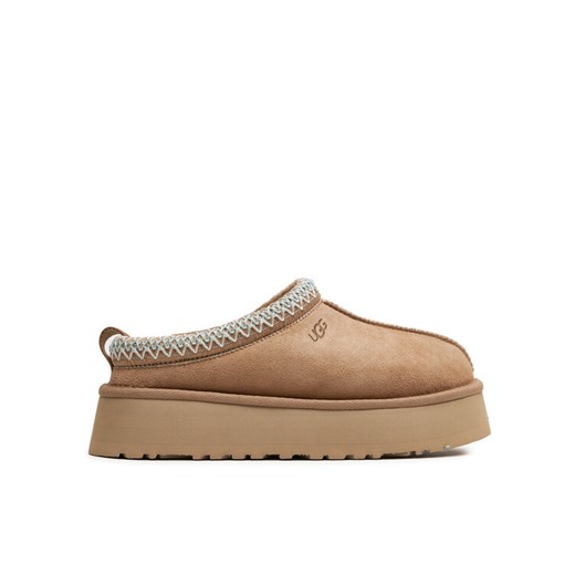 Kapcie Ugg W Tazz 1122553 Beżowy ze sklepu eobuwie.pl w kategorii Kapcie damskie - zdjęcie 184888536