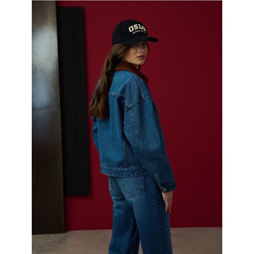 Sinsay - Czapka z daszkiem - czarny ze sklepu Sinsay w kategorii Czapki z daszkiem damskie - zdjęcie 184890297