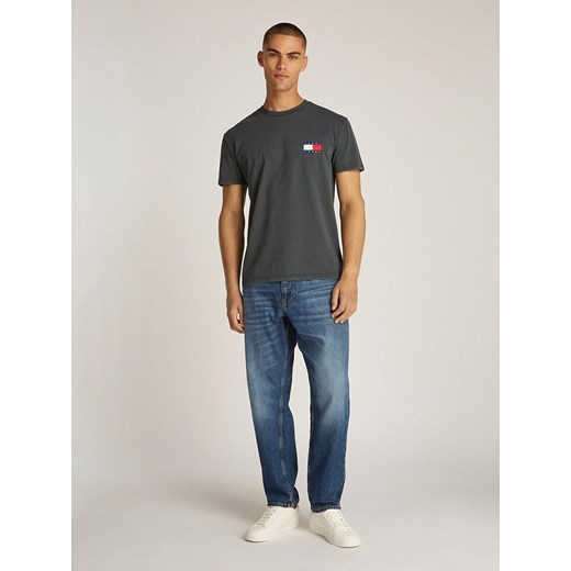 TOMMY JEANS Koszulka w kolorze antracytowym ze sklepu Limango Polska w kategorii T-shirty męskie - zdjęcie 184892257