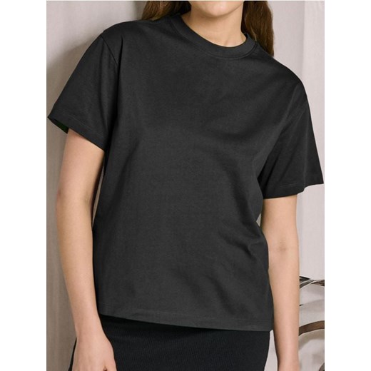 Sinsay - Koszulka basic - czarny ze sklepu Sinsay w kategorii Bluzki damskie - zdjęcie 184903935