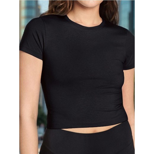 Sinsay - Crop top - czarny ze sklepu Sinsay w kategorii Bluzki damskie - zdjęcie 184903938
