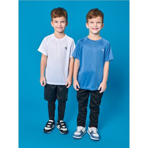 Sinsay - Koszulka 2 pack Active - błękitny ze sklepu Sinsay w kategorii T-shirty chłopięce - zdjęcie 184903988