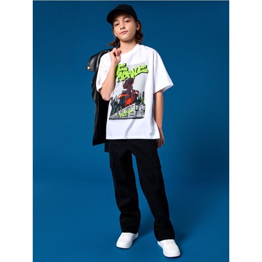 Sinsay - Koszulka Spider-Man - biały ze sklepu Sinsay w kategorii T-shirty chłopięce - zdjęcie 184904056