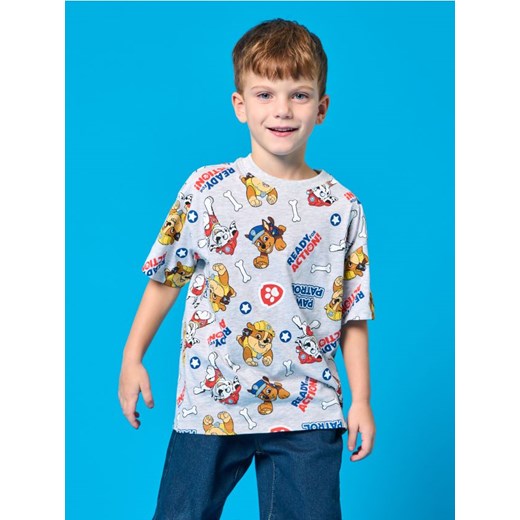 Sinsay - Koszulka PAW Patrol - szary ze sklepu Sinsay w kategorii T-shirty chłopięce - zdjęcie 184904298