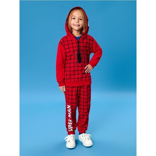 Sinsay - Komplet dzianinowy Spider-Man - czerwony ze sklepu Sinsay w kategorii Dresy dziewczęce - zdjęcie 184904806