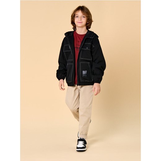 Sinsay - Kurtka jeansowa - czarny - id: 6465C-99J - marki Sinsay - 184904915 Sinsay - Kurtka jeansowa - czarny ze sklepu Sinsay w kategorii Kurtki chłopięce - zdjęcie 184904915