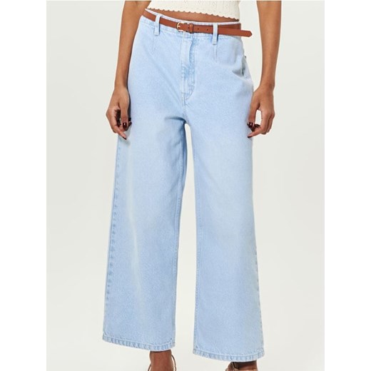 Sinsay - Jeansy culotte - niebieski ze sklepu Sinsay w kategorii Jeansy damskie - zdjęcie 184905115