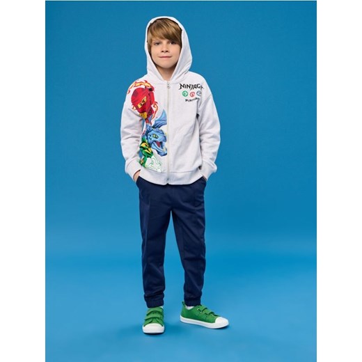 Sinsay - Bluza Ninjago - szary Sinsay 122 (6-7 l) wyprzedaż Sinsay