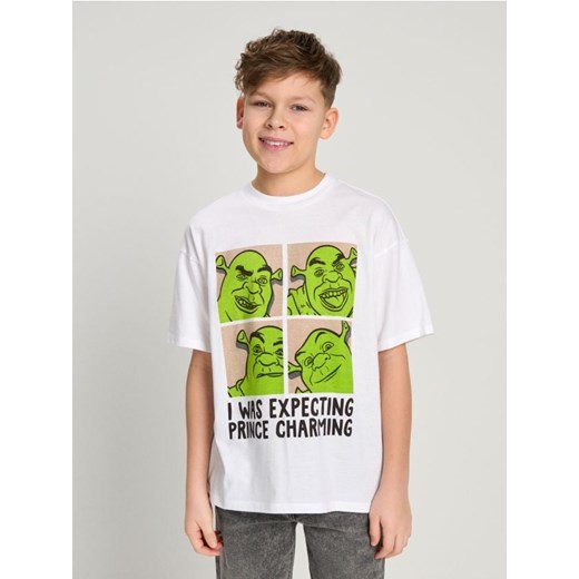 Sinsay - Koszulka Shrek - biały ze sklepu Sinsay w kategorii T-shirty chłopięce - zdjęcie 184905137