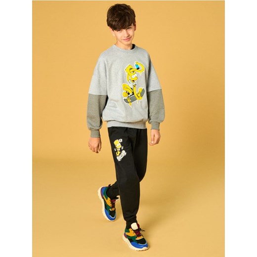 Sinsay - Bluza The Simpsons - szary ze sklepu Sinsay w kategorii Bluzy chłopięce - zdjęcie 184905158