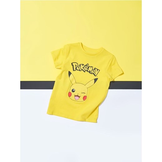 Sinsay - Koszulka Pokémon - żółty ze sklepu Sinsay w kategorii T-shirty chłopięce - zdjęcie 184905468