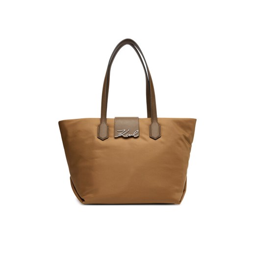 KARL LAGERFELD Torebka A3W30029 Brązowy ze sklepu MODIVO w kategorii Torby Shopper bag - zdjęcie 184905987