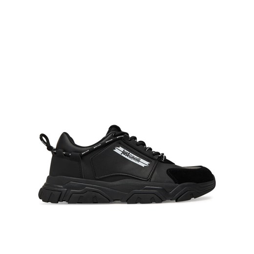 Just Cavalli Sneakersy 79QA3SH1 Czarny ze sklepu MODIVO w kategorii Buty sportowe męskie - zdjęcie 184905999