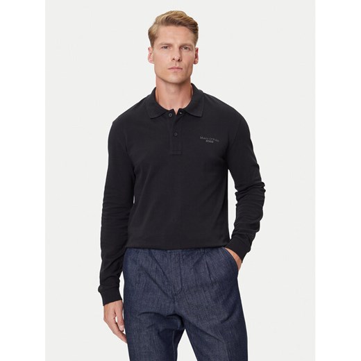 Marc O'Polo Denim Polo 5000007204 Czarny Regular Fit ze sklepu MODIVO w kategorii T-shirty męskie - zdjęcie 184906036