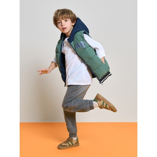 Sinsay - Kamizelka puffer - green spruce Sinsay 110 (4-5 l) Sinsay