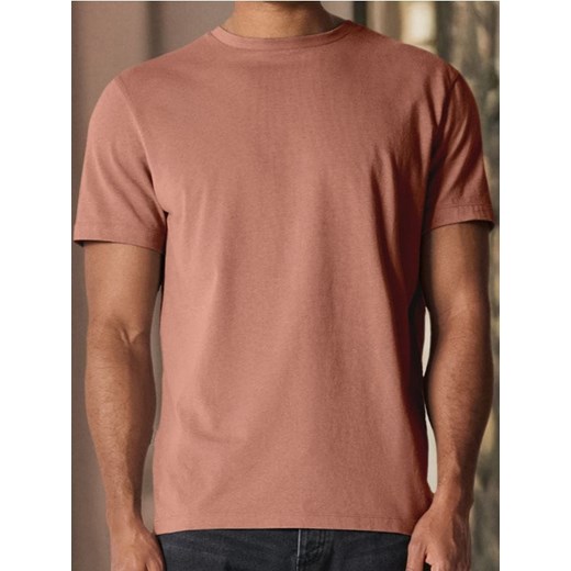 Sinsay - Koszulka basic - pomarańczowy ze sklepu Sinsay w kategorii T-shirty męskie - zdjęcie 184915059