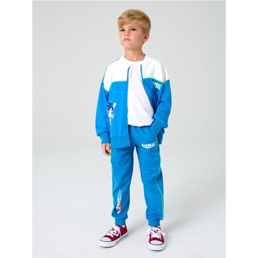 Sinsay - Spodnie dresowe Sonic the Hedgehog: Modern - mid blue ze sklepu Sinsay w kategorii Spodnie chłopięce - zdjęcie 184915835