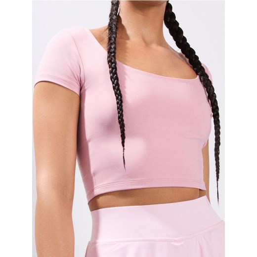 Sinsay - Crop top - różowy Sinsay L okazyjna cena Sinsay