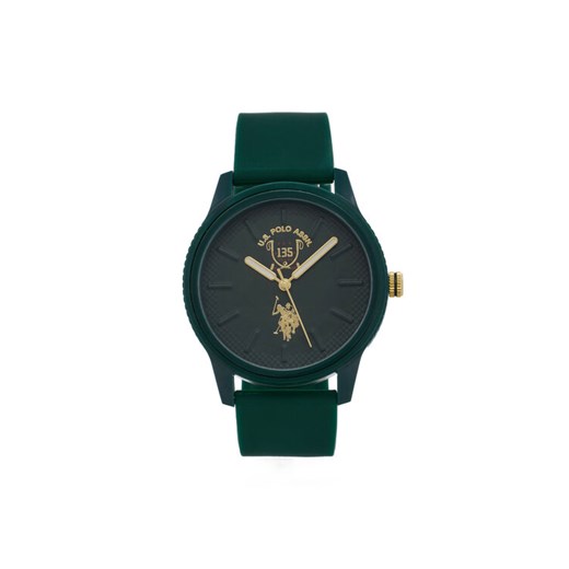 Zegarek U.S. Polo Assn. 135Th Anniversary USP7318GR Zielony ze sklepu eobuwie.pl w kategorii Zegarki - zdjęcie 184916385