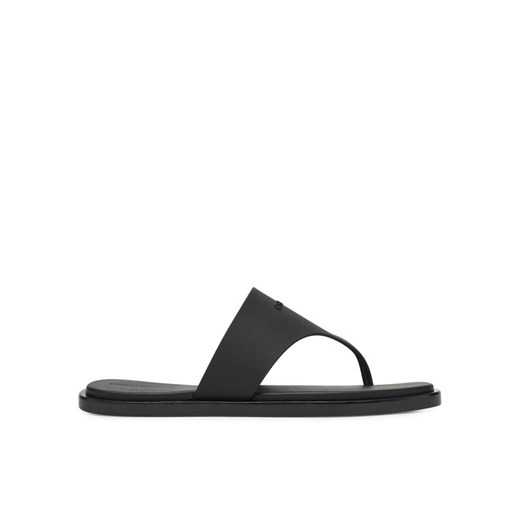 Japonki Calvin Klein Toepost Tpu Slide HW0HW02836 Czarny ze sklepu eobuwie.pl w kategorii Klapki damskie - zdjęcie 184916558