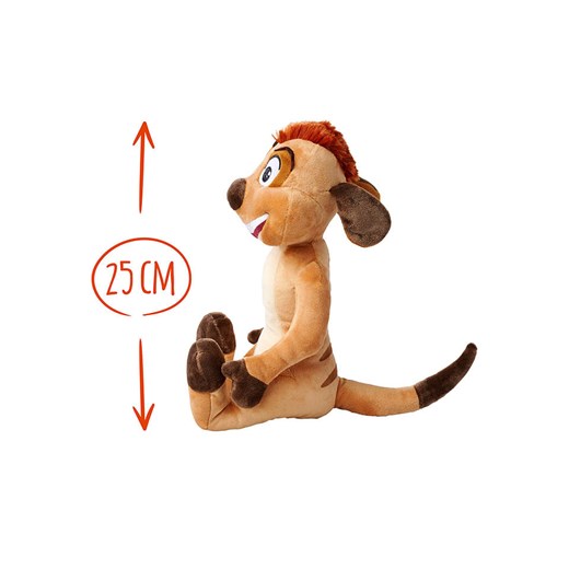 Simba Maskotka "Timon" w kolorze jasnobrązowym - 0+ Simba onesize Limango Polska okazja
