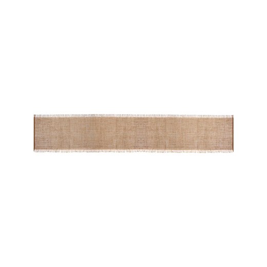 Mikasa Bieżnik w kolorze beżowym z juty - 230 x 35 cm ze sklepu Limango Polska w kategorii Obrusy i bieżniki - zdjęcie 184918499