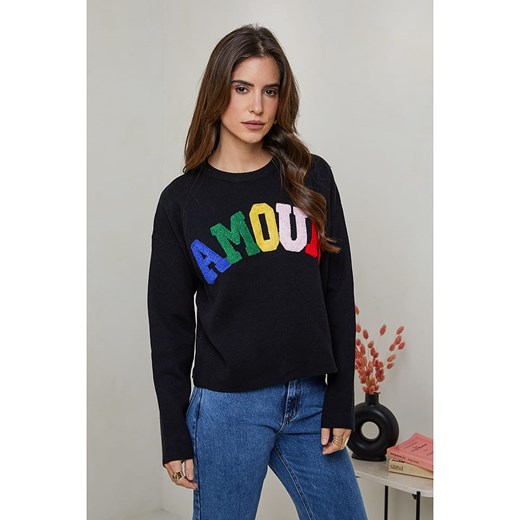 Soft Cashmere Sweter w kolorze czarnym ze sklepu Limango Polska w kategorii Swetry damskie - zdjęcie 184919017