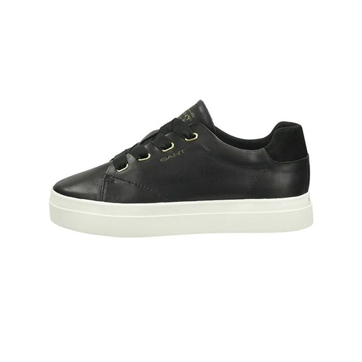 GANT Footwear Skórzane sneakersy &quot;Gant&quot; w kolorze czarnym ze sklepu Limango Polska w kategorii Trampki damskie - zdjęcie 184919297