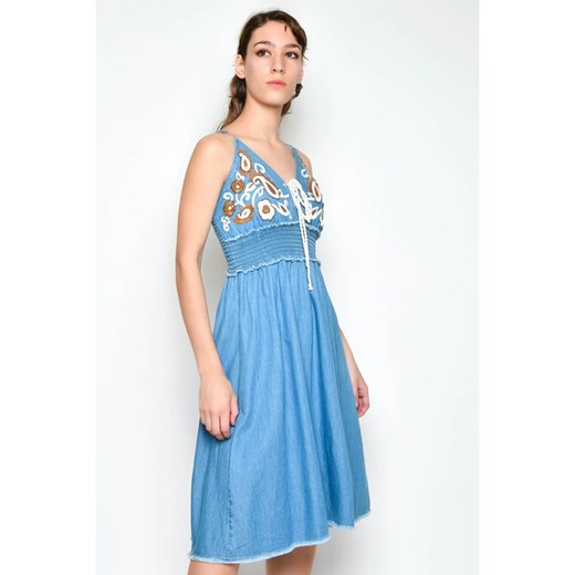 Tarifa Sukienka w kolorze błękitnym Tarifa M Limango Polska okazja